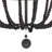Chrisha 16'' W 4-Light Dimmable Steel Chandelier-663332435