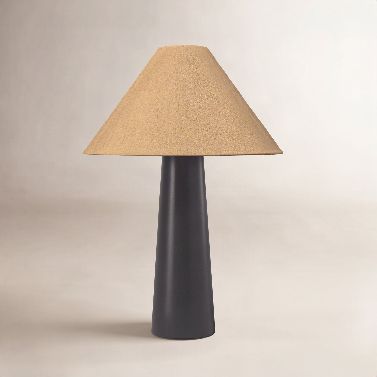 Payson Table Lamp, Black, Mustard