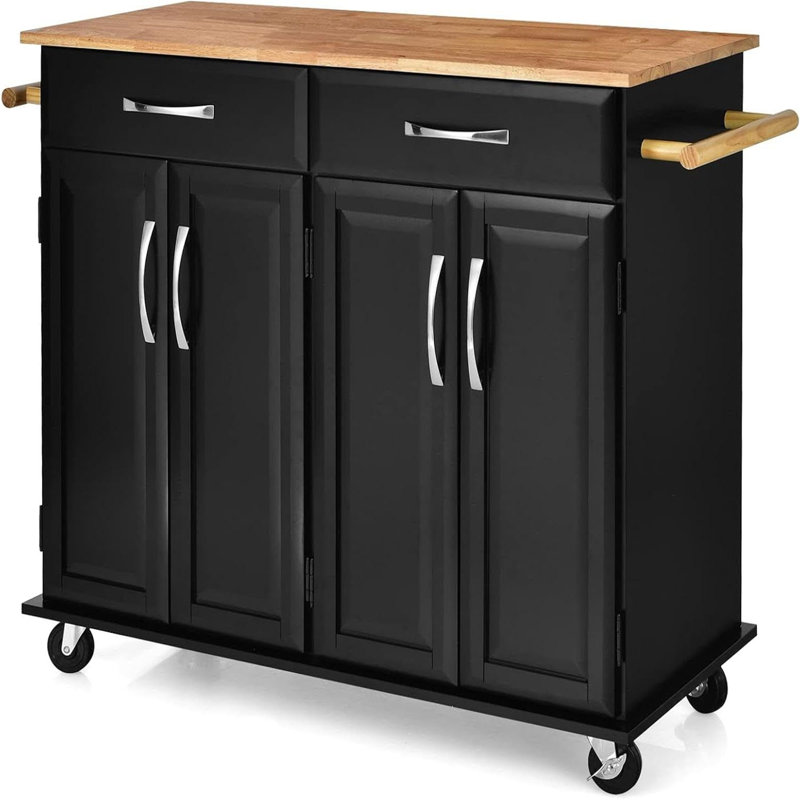 Rudmer Wood Kitchen Island