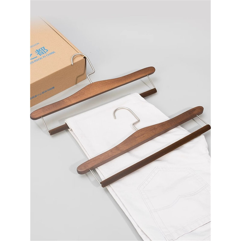 Solid wood pants rack, 20