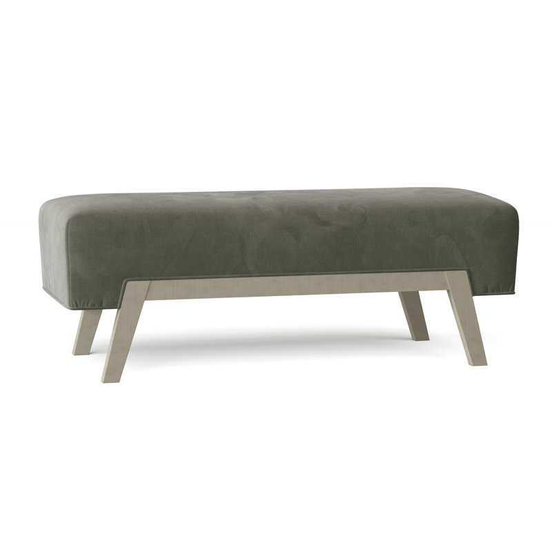 Banc rembourré lorain, Saule 9953, Noyer