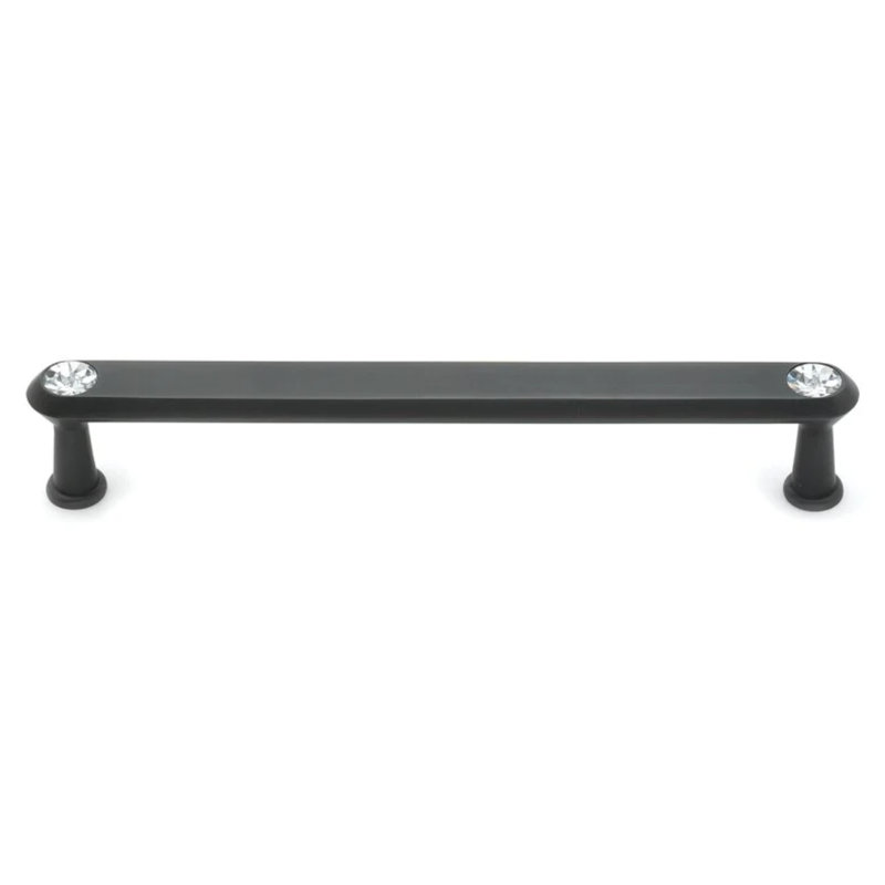 Poignée barre 3,8 po Outremount, Noir mat