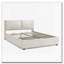 Lit avec rangement en tissu chenille-929176552