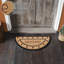 Tapis Connoir Coir Welcome Demi-cercle 16,5 x 33