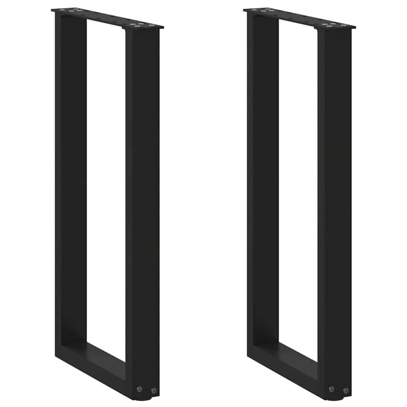 Daveonte Table Leg, Black, 73cm H x 38cm W