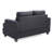 Cozy Transitional Loveseat For Two