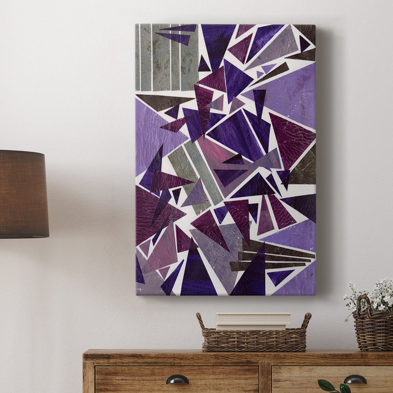 Rêve mauve I - galerie Cavas sur mesure, H 18 po x l 12 po