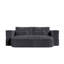 Canapé moderne pliable 2 en 1 avec couverture fonctionnelle et 2 coussins moelleux-1260351887