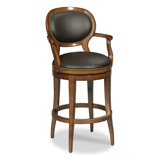 Bordeaux Swivel Upholstered Counter Stool