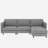 107.8''  Large Size 3 Seater Sofa Couch-340786878