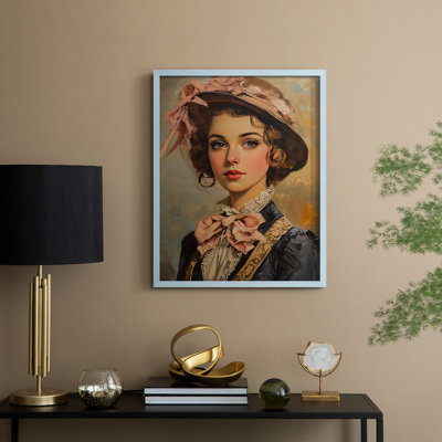 Reproduction encadrée WOMEN Series CLXIX - bois massif