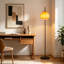 Lampe sur pied arquée 59 "avec ampoule