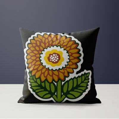Soni Microsuede Square Throw Pillow