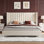 Lit plateforme tapissier Addesyn