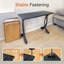 Ensemble de 2 pieds de table et de bar Curva