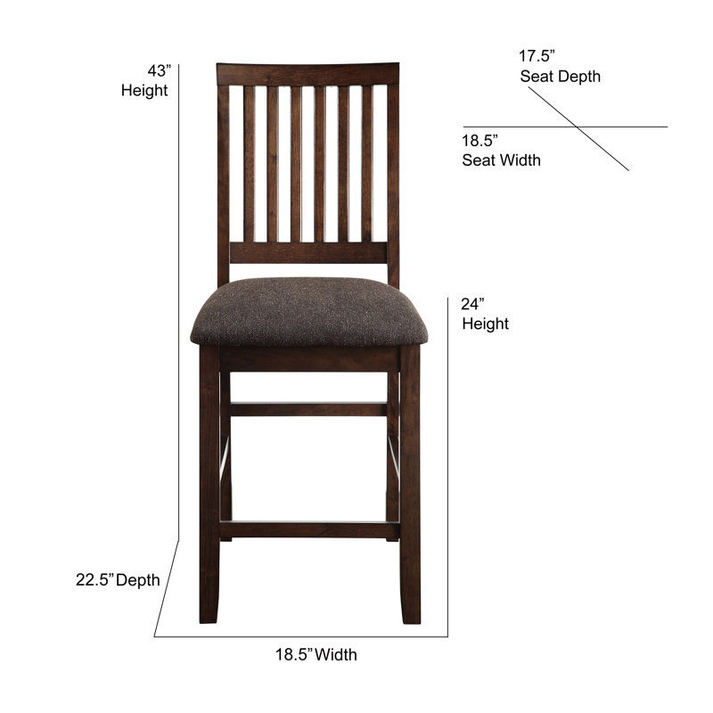 Tabouret de comptoir 24 po Ktle