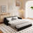 Versatile 3-in-1 Sofa Bed with Side Storage for Various Spaces-950482563