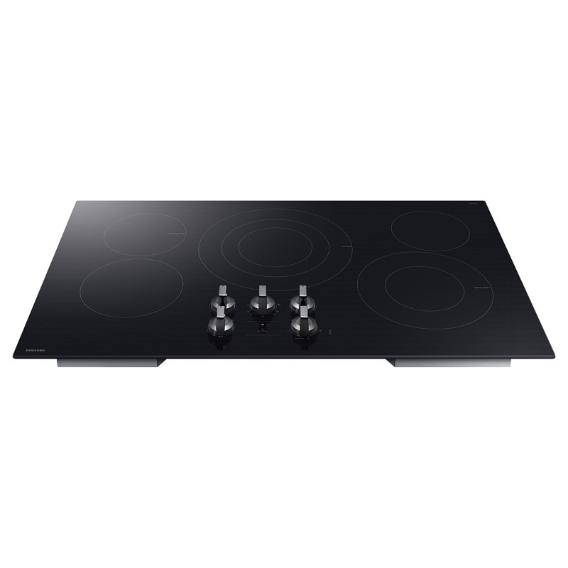 Sasmung 36" Electric ENERGY STAR Certified Cooktop with Illuminated Knobs and Wi-Fi