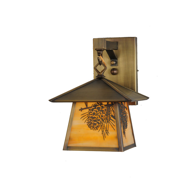 Rustic Lodge 1 - Light Armed Sconce