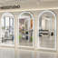Bowfront Floor Mirror