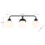 Luminaire suspendu 3 lumières Merilian Kenilworth-2011394900