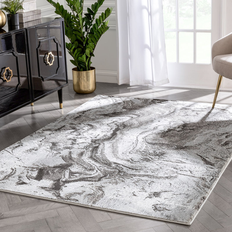 Fairmont Geometric Synthetic Area Rug, Rectangle 120 x 160 cm