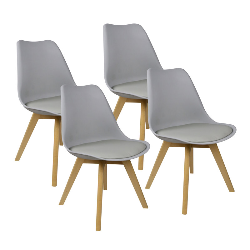 Chaise d'appoint Hermina, Gris, 4