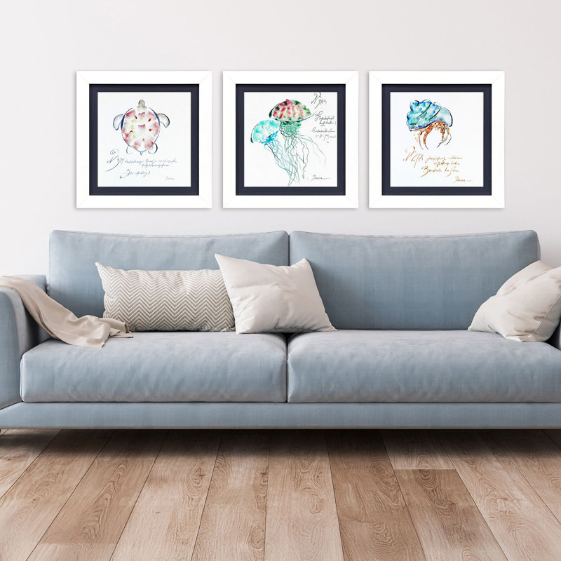 Sealife Framed Art