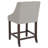 Ahseem 24" High Transitional Tufted Walnut Counter Height Stool-2028909506-2028909535