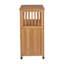 Ensemble de table de bar en bois avec rangement pour l'extérieur et l'intérieur-1260154240