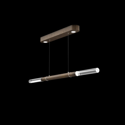 Luminaire suspendu linéaire l 62 po Antonia