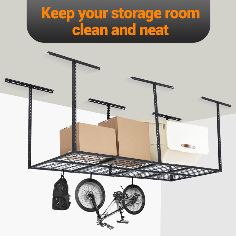 243.8cm W Metal Storage Rack