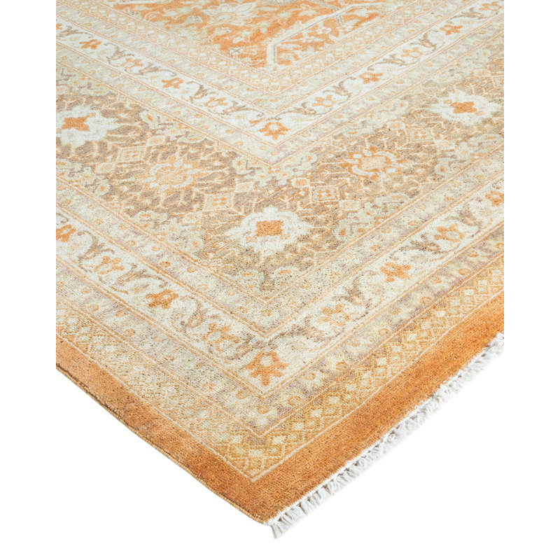 Classic One-of-a-Kind 8'1" X 10'4" Hand Knotted Area Rug