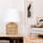 Axyl Wood Table Lamp