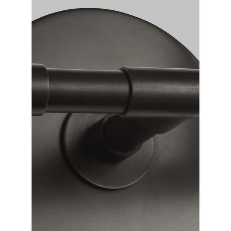 Polished Nickel 17.63" Outdoor Candle Wall Sconce