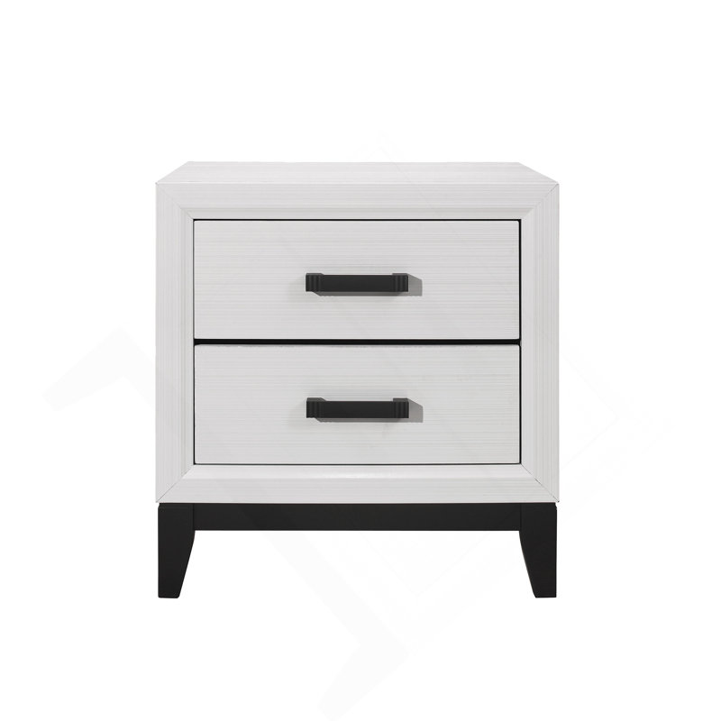 White Nightstand, White