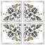 Wings Modern Design - Ensemble de 4 impressions sur cadre flottant-70291947-70291948