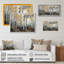 «Saco Birch Tree Forest Wonderland I», reproduction sur toile-88530335-88530336