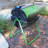 37 Gallons Plastic Outdoor Tumbler Composter with Latching Lid