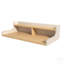 Spacieux laveuse-sécheuse à bois à 2 niveaux, imperméable et facile à installer, idéale pour l'organisation de la salle de lavage