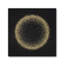 H26, cercle abstrait encadré sur toile-1490420685-1490420684