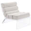 Chaise sans accoudoirs en acrylique Hinojosa-1139921682