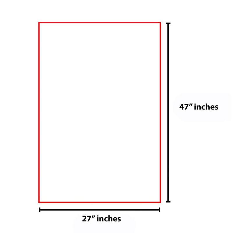 Tapis de salle de bain 27 po x 47 po, Vert forêt