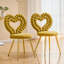 Fauteuil d'appoint unique capitonné à bulles-1842606130