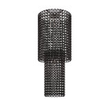 Giogali Ceiling Lamp Ca2 Crystal Smoky Glossy Chrome E26 Ul
