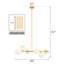 Lio Wrought Iron 6-Light Chandelier-852278405