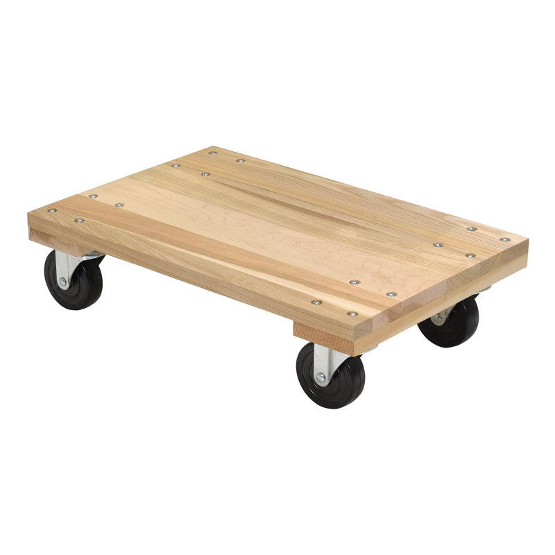 Chariot à meubles d'une capacité de 1200 lb, H 6,75 po x l 16 po x P 24 po