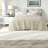 Cooling Tencel Bedding Sets, Nylon Ivory Comforter For Modern Bedroom