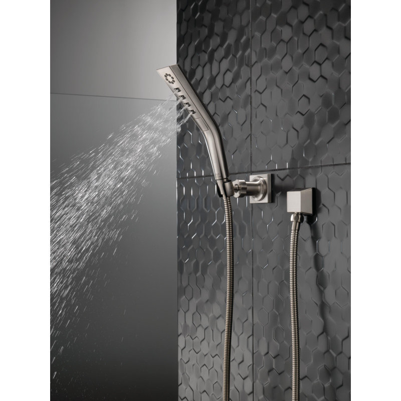 Hand Shower with H2Okinetic Technology, Lumicoat Stainless