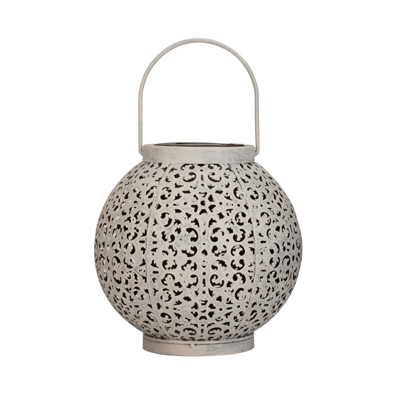 Aeroome 19cm Solar Powered Integrated LED Outdoor Lantern